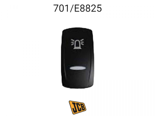 Клавиша выключателя дорожных фонарей JCB 701/E8824