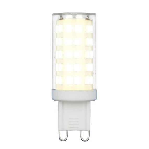 Лампа светодиодная Uniel G9 9W 4000K прозрачная LED-JCD-9W/4000K/G9/CL GLZ09TR UL-00006489