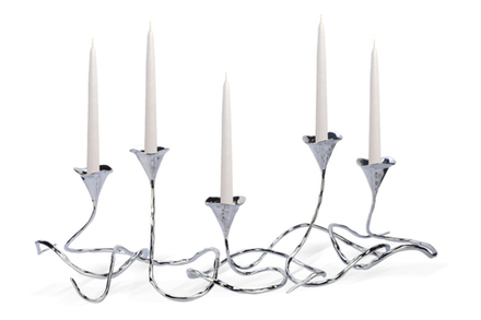 Mukul Goyal Подсвечники ИДЕН (5 предметов), хром MG302