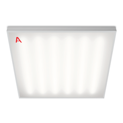 Светильник ОФИС ДВО01-041 с БАП EM1 54Вт 5000К IP40 Матовый 6000лм 595х595х40мм WOLTA PRO