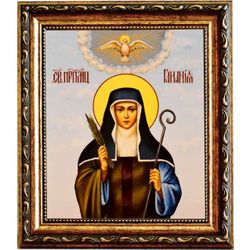 Гаиания Армянская преподобномученица. Икона на холсте.