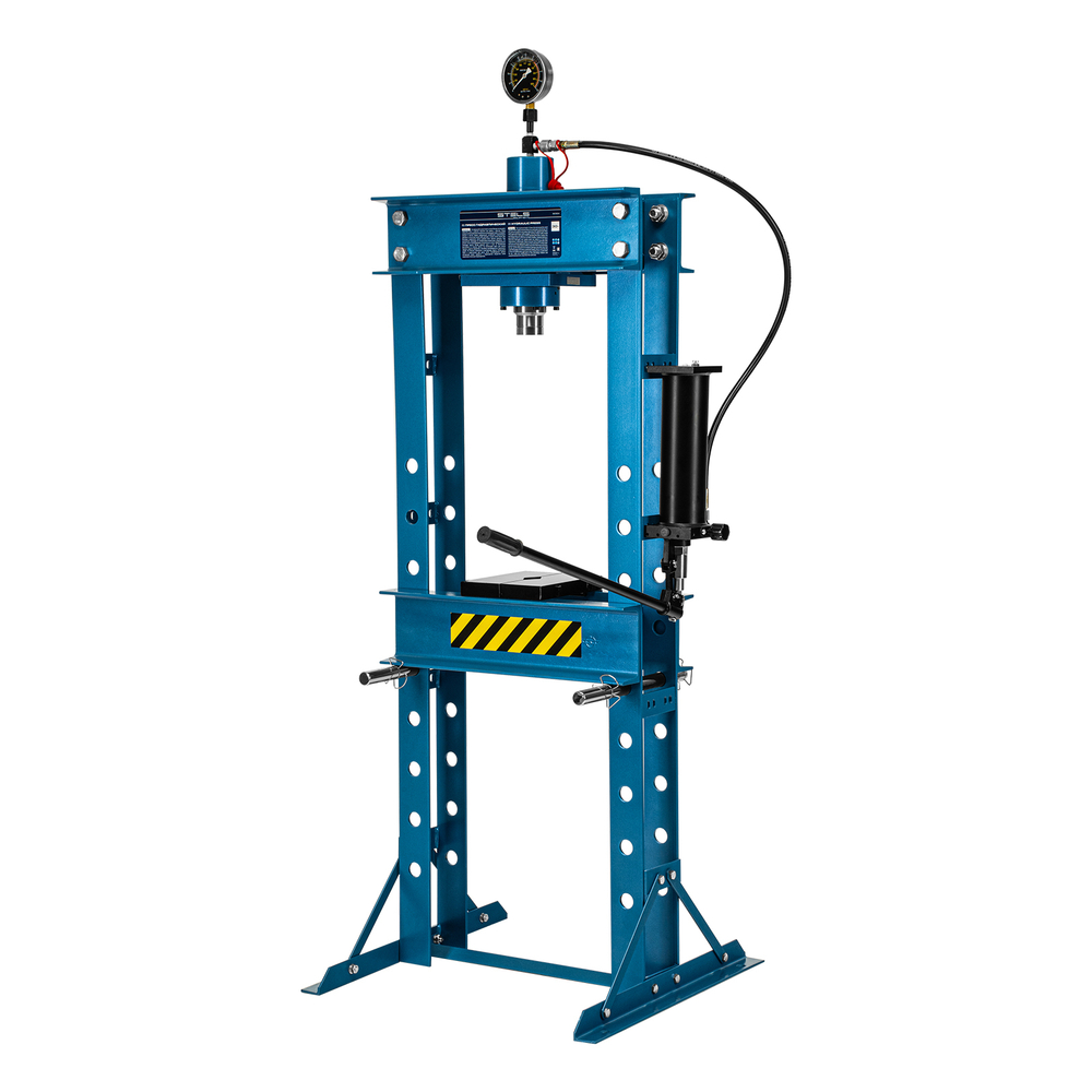Пресс гидравлический с манометром, 30 т Stels