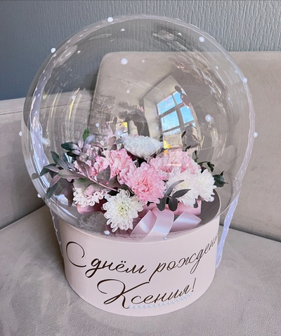Цветы в шаре №10