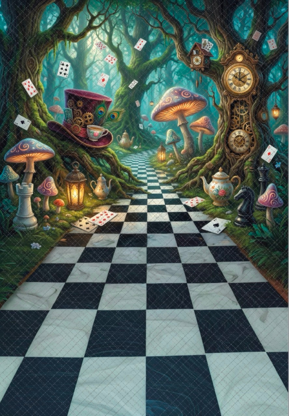 Сказочный сюжет №3 - 12.25 - фон неопреновый