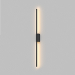 Светильник настенный TRIXRAY, 6.5Вт, 780?мм, 3000К, алюминий, черный