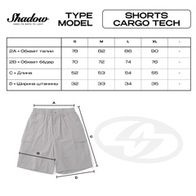 Шорты SHADOW CARGO-TECH, серый