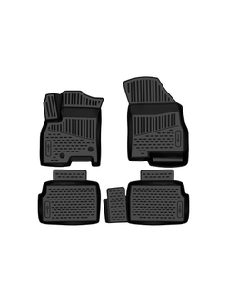 Коврики в салон для CHERY Tiggo 7 Pro (Elite, Luxury), 2020-, кроссовер, 4шт. (Повышенная устойчивость, повышенная износостойкость) FORMAT.3DA0N009210K