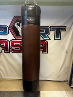 Спортивный мешок SportAsia 150 см, цвет черно-коричневый, ПВХ, 60 кг
