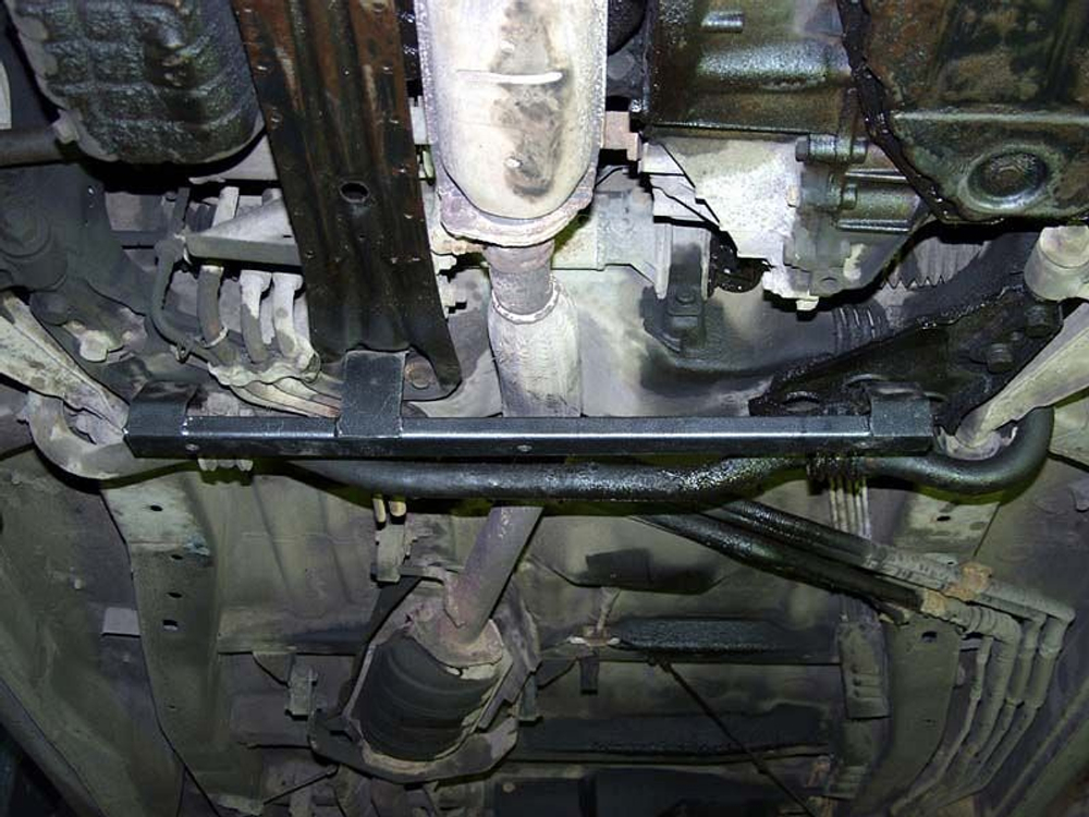 Защита картера и КПП Sheriff для Nissan Quest I (V40) 1993-1998 арт.15.0208