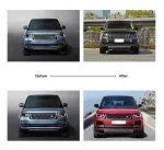 Комплект решетки радиатора SVA для LAND ROVER RANGE ROVER VOGUE 2018-2020 Рейндж Ровер