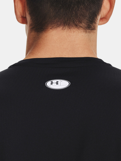 Мужская футболка Under Armour UA HG Armour Fitted SS-BLK