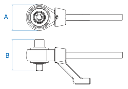 Цена на KING TONY (34488) Ручной усилитель крутящего момента (мультипликатор), 1/2"&gt;1", 400:2000 Нм