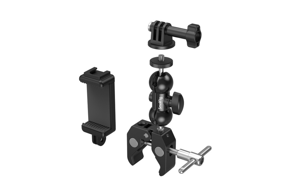 Держатель-струбцина SmallRig 4373 для экшн-камер и смартфонов