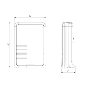 Звонок беспроводной DBQ02M WL 36M IP44 чёрный Elektrostandard