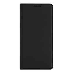 Чехол книжка из PU кожи черного цвета от Dux Ducis для смартфона ASUS Zenfone 12 Ultra, серия Skin Pro Series Case
