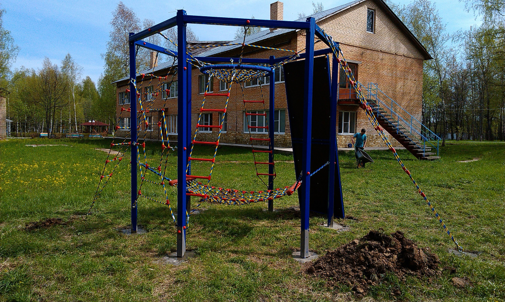 Конструкция для лазания 6-ECK-KLETTERBURG MAXI