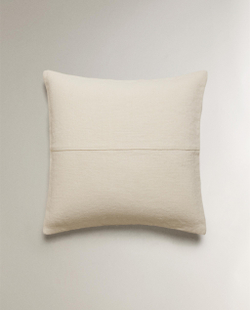 Zara Home наволочка декоративная из льна, экрю · 6363/008