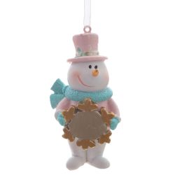 GAEM Изделие декоративное подвесное "Снеговики", L4,5 W3 H8 см, 3в.