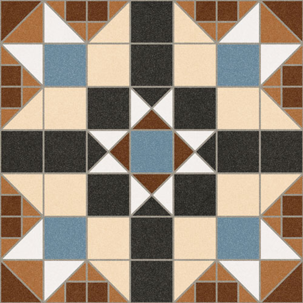 Декор VIVES Dorset Marron 140 31.6x31.6