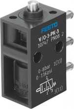 Нажимной распределитель Festo V/O-3-PK-3