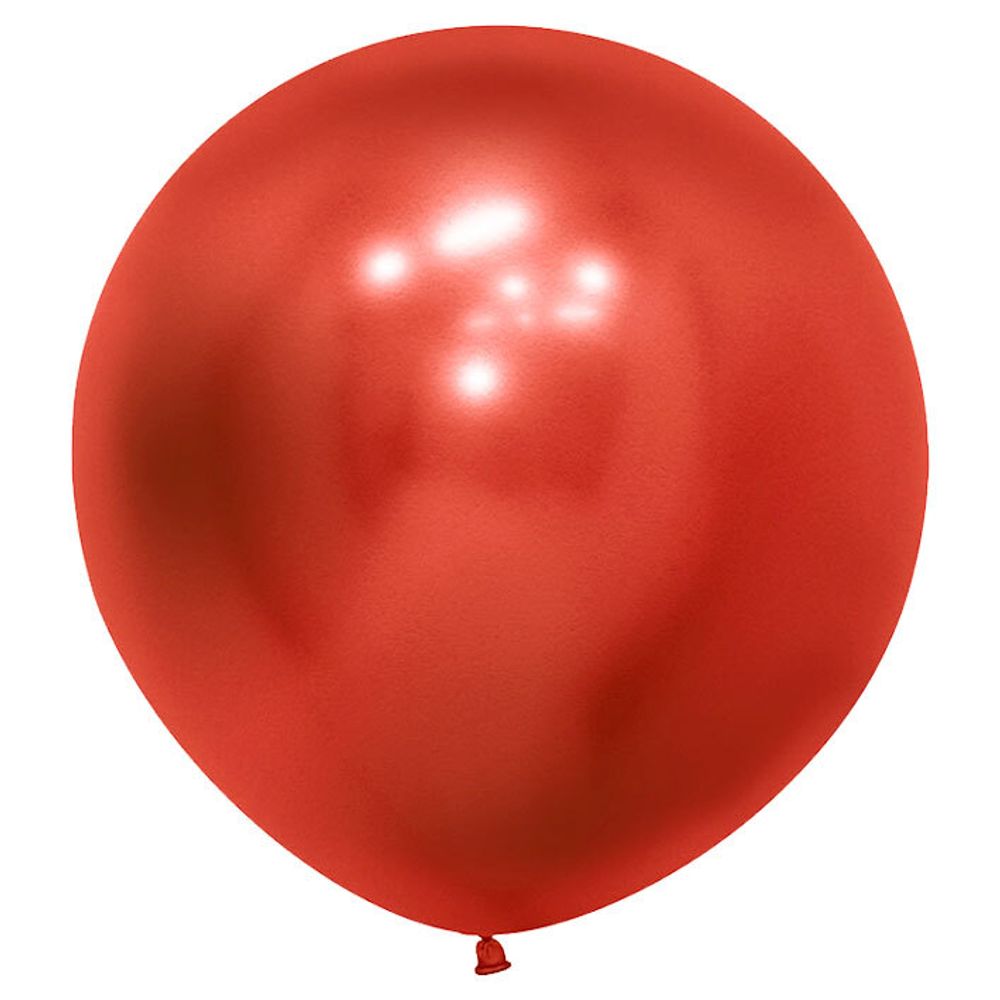 Шар 24&quot; хром красный, (Зеркальные шары) / Reflex Red 915