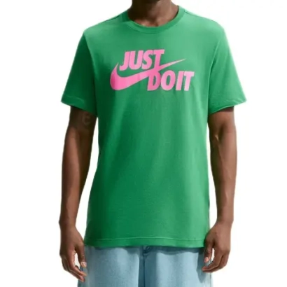 Теннисная футболка Nike Sportswear Just Do It - classic green