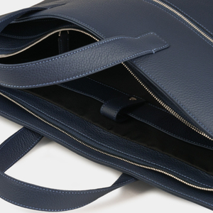 Мужская сумка Grande Ambassadeur из кожи теленка, цвета синий