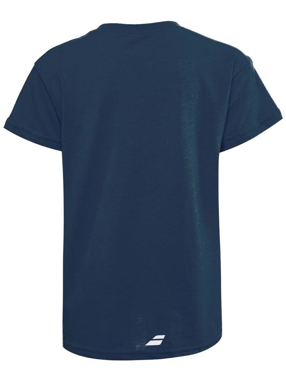 Футболка для мальчика теннисная Babolat Exercise Tee Boy - estate blue heather