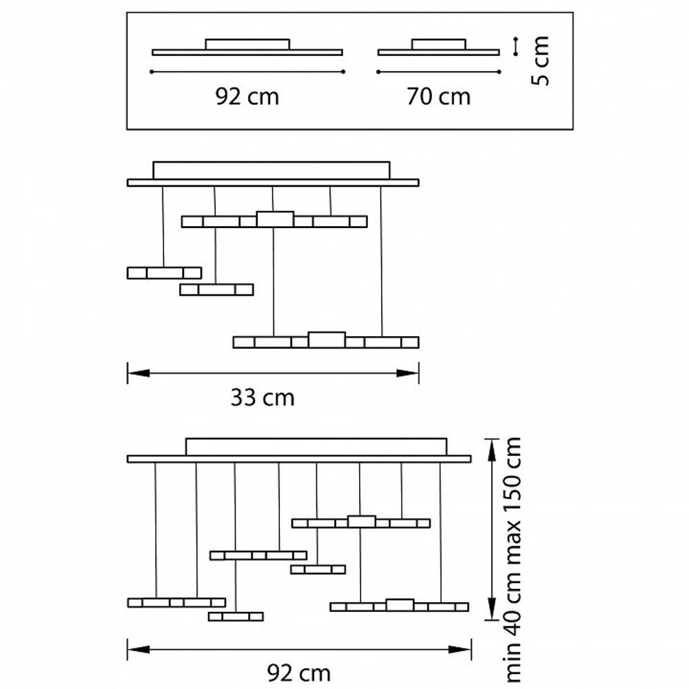Подвесной светильник Lightstar Favo 750262