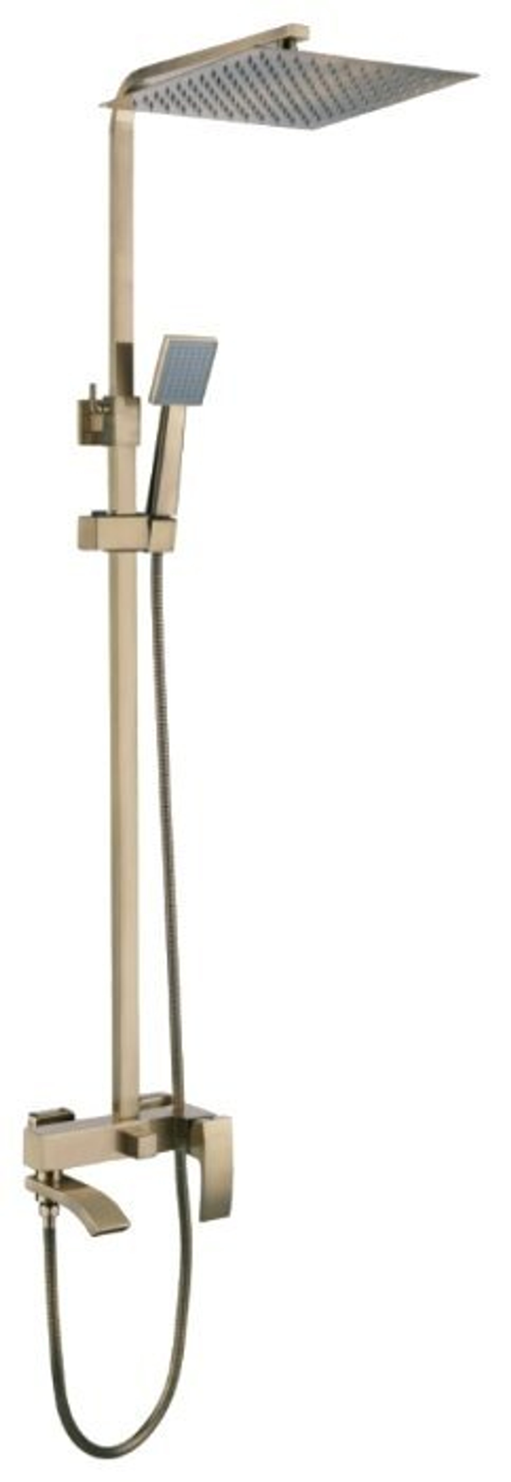 Смеситель GAPPO G2407-4 душевая система, смеситель, излив, бронза