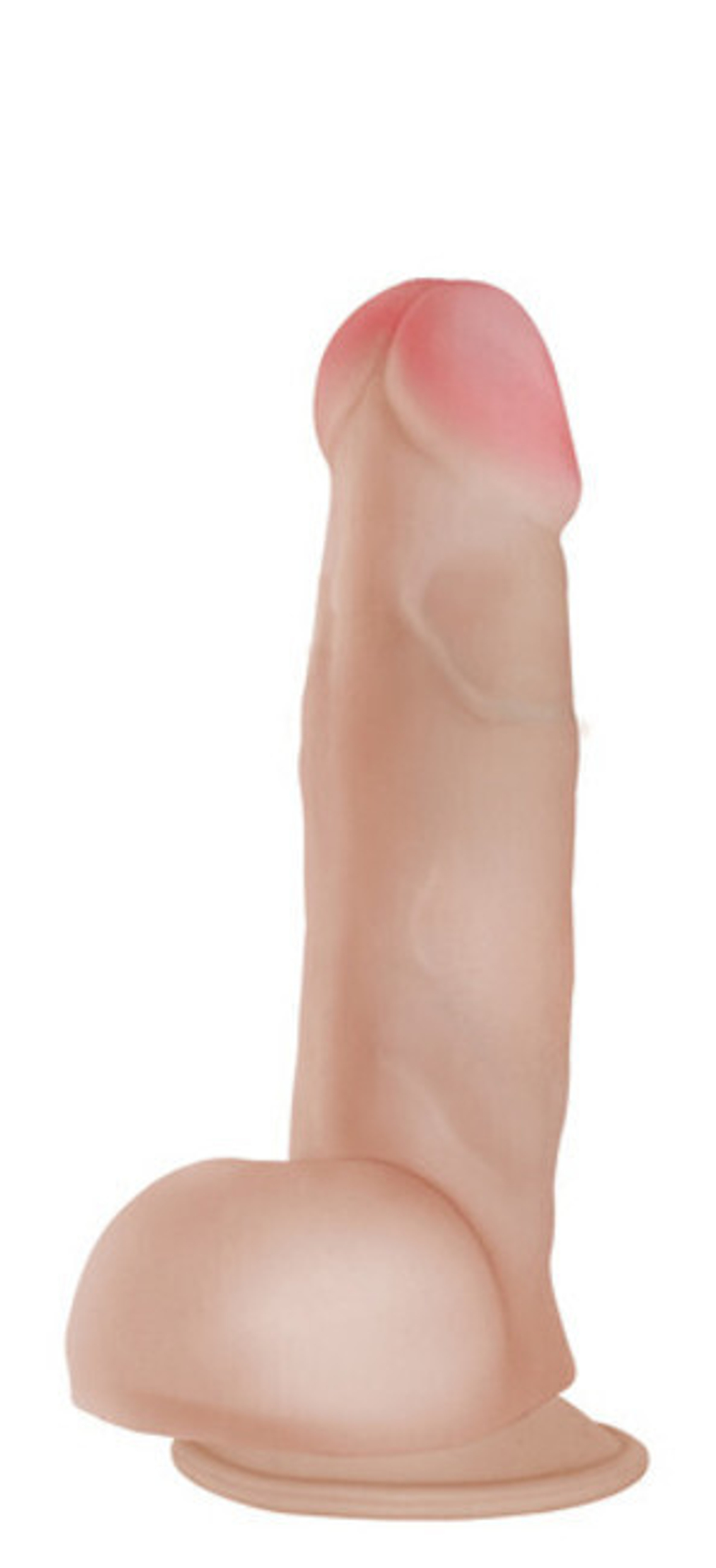 Реалистичный вибратор Art- Style №39 , вторая кожа, 12 режимов (18 см , телесный) (Цвет: телесный)