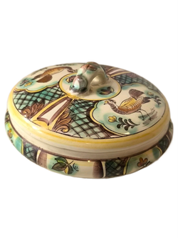 Блинница "Райские птицы"  (ЗиК "Конаково"), СССР.
