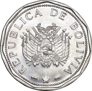 2 боливиано 2008 Боливия