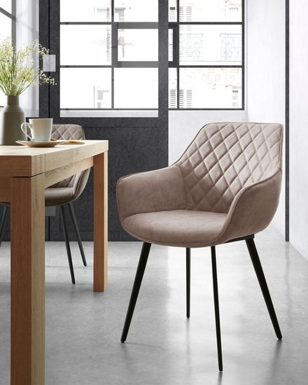 Стул Aminy серо-коричневый Испания La Forma