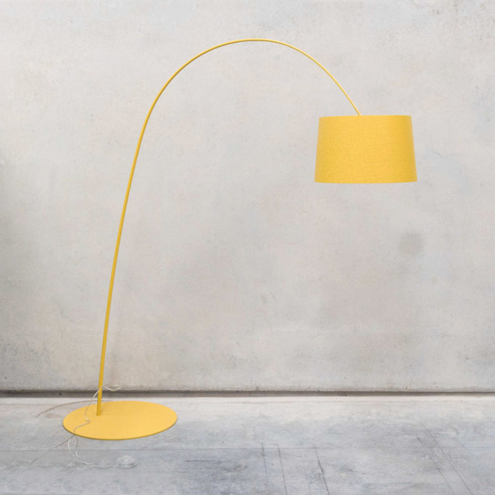 Floor design lamp  Twiggy by Foscarini (Yellow)
