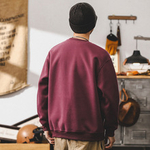 Свитшот с надписью ПОСРЕДНИК мужской осенний свободный .