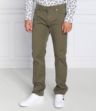 джинсы maine3-20 BOSS BLACK - хаки(50477799)