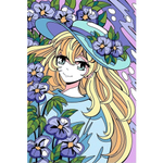 Картина по номерам 20*30см "Цветочная любовь" (на подрам.) (Lori)