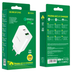 Зарядное ус-во USB QC3.0 + PD 20W Borofone BA56A