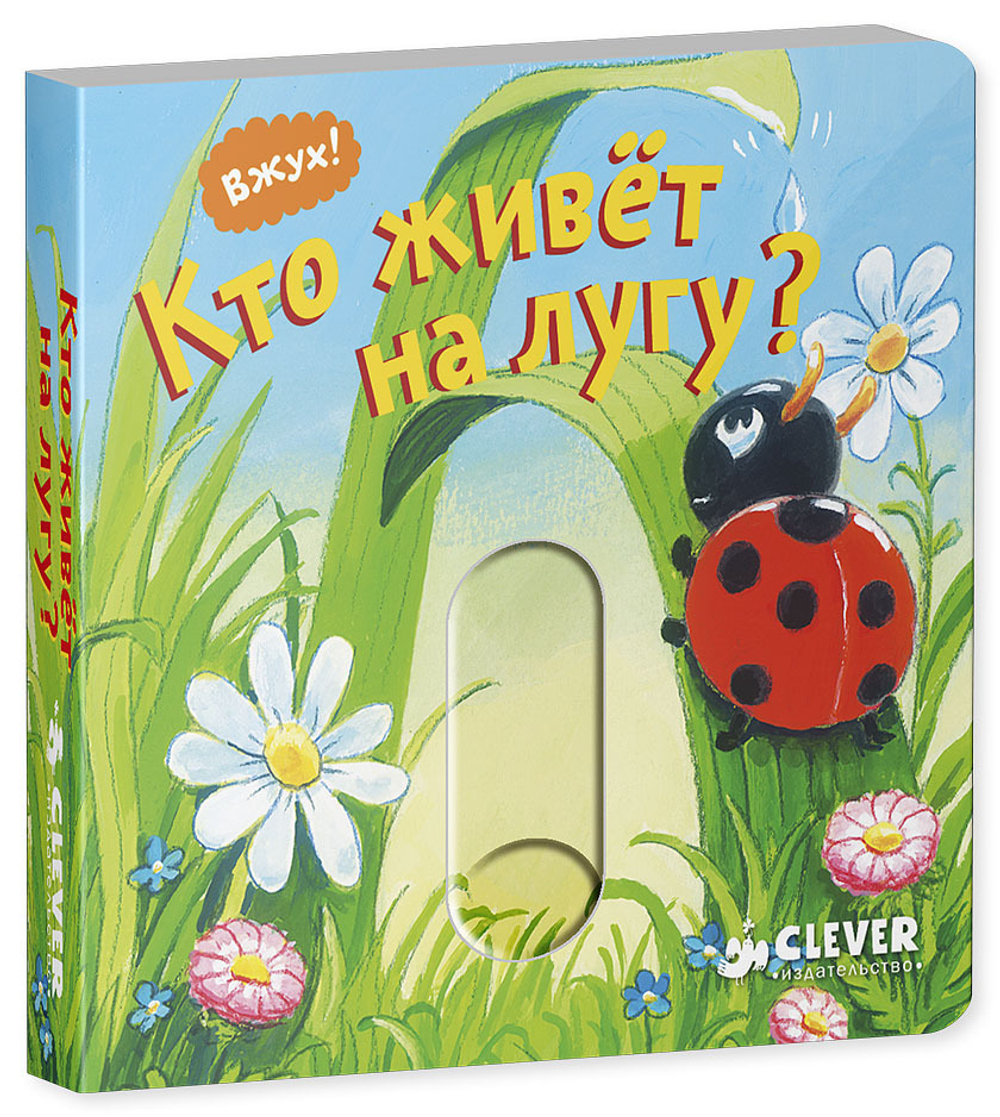 Вжух! Кто живёт на лугу? купить с доставкой по цене 595 ₽ в интернет  магазине — Издательство Clever