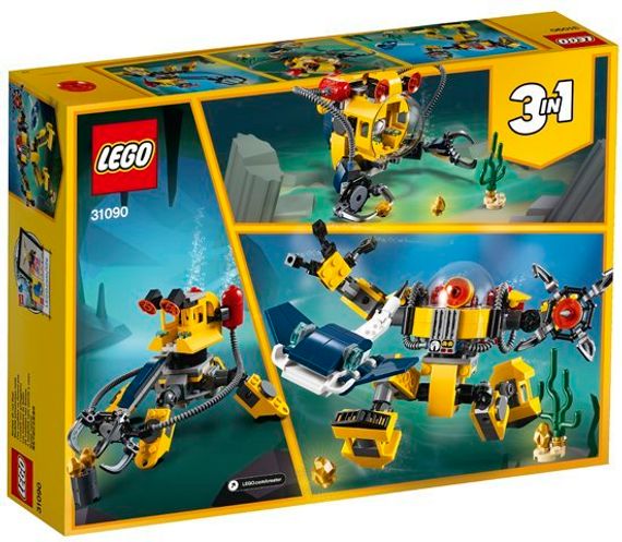 Lego konstruktor Creator Underwater Robot