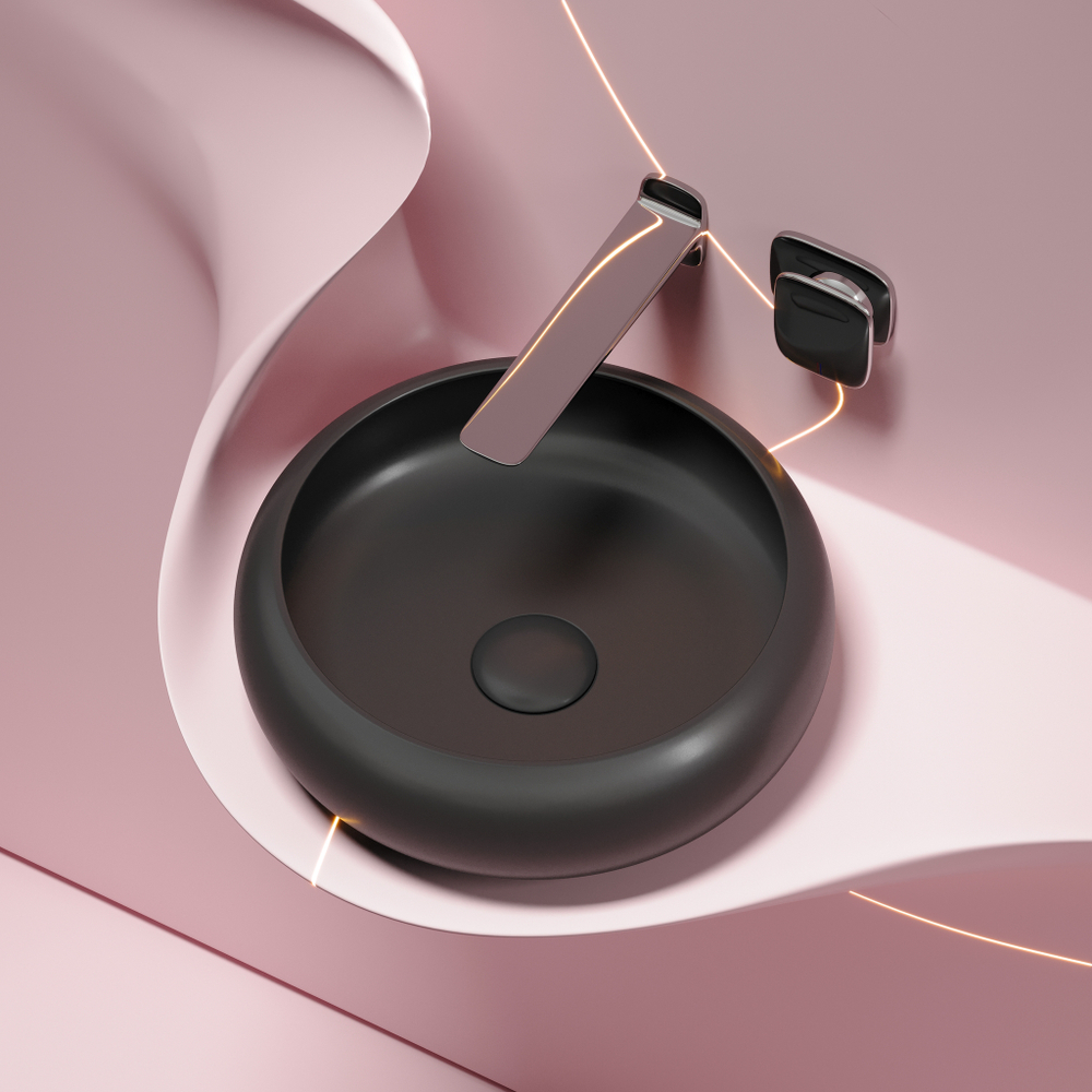 Рукомойник Ceramica Nova Element 36 см CN6050MB черная