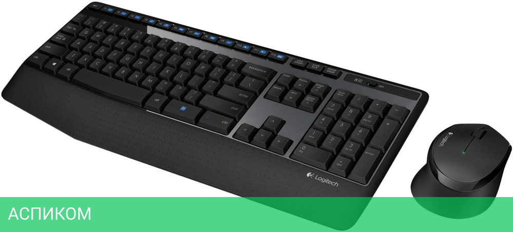 Набор периферии Logitech Wireless Combo MK345 (920-008534)