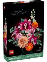 Конструктор Icons 10342 Букет из розовых цветов