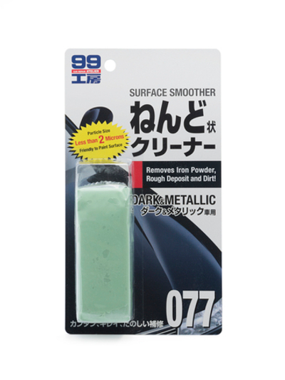 Soft99 Очиститель кузова на основе глины Surface Smoother для темных, 150 гр