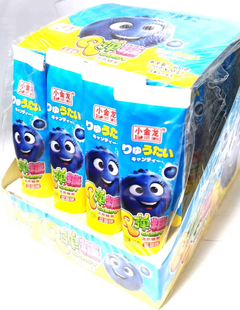 Жевательная резинка XIAO Q 20гр черника тюбик