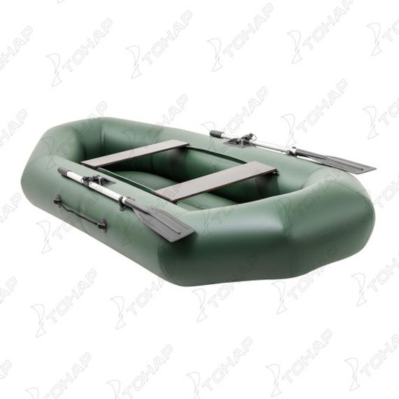 Лодка Тонар Бриз А280 (надувное дно) зеленый