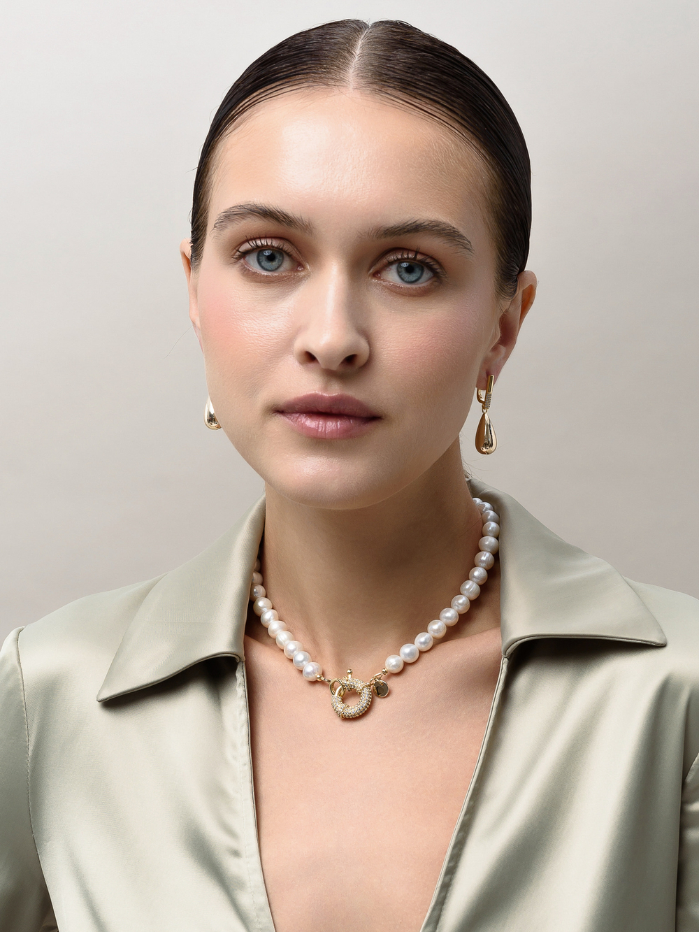 Kолье "Pearl Lock Shine"