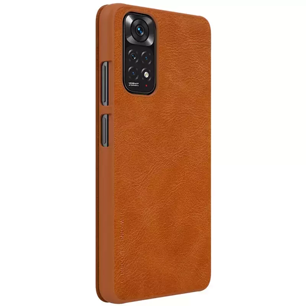 Кожаный чехол-книжка Nillkin Leather Qin для Xiaomi Redmi Note 11S