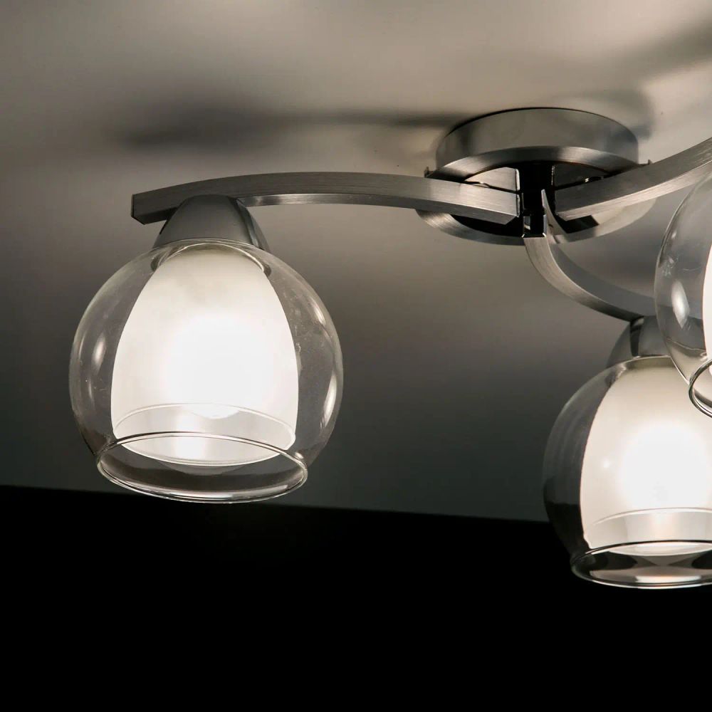 Citilux Кристи CL152137 Люстра потолочная Алюминий Хром